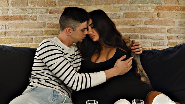 Brunette with thick breasts goes insane when her old acquaintance returns in this heart-pounding romance - full HD, hot as hell!