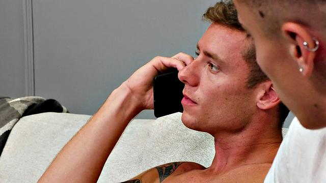 Cocksucking stud barebacked by tattooed until cumshot