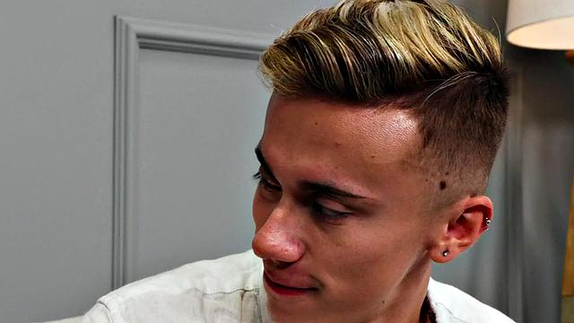 Cocksucking stud barebacked by tattooed until cumshot