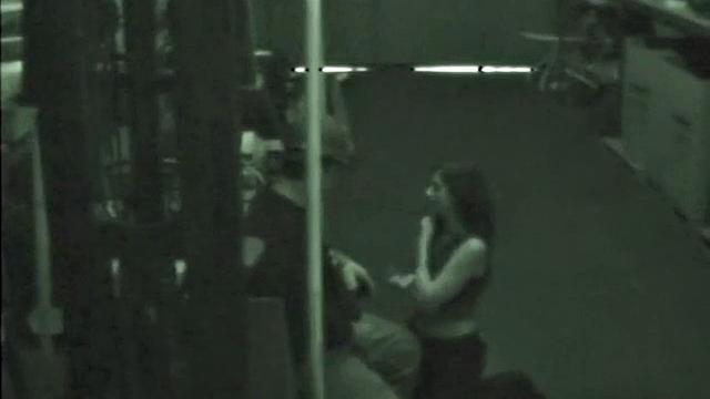 Horny construction worker sucks on cock