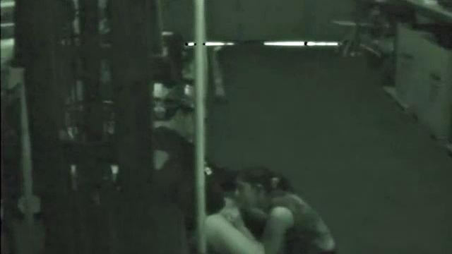 Horny construction worker sucks on cock