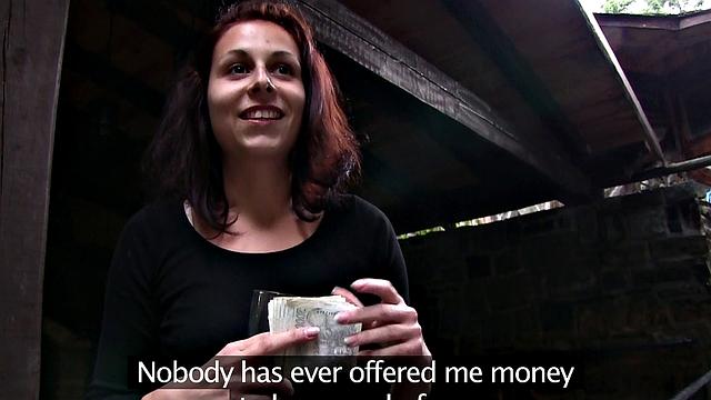 Horny chick gets wild on Scenic Vacation - POV outdoor sex, blowjob, handjob, and facial action!