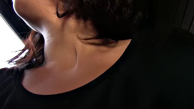 Horny chick gets wild on Scenic Vacation - POV outdoor sex, blowjob, handjob, and facial action!