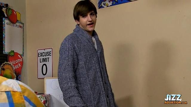 Classroom Cock Riding with Teen Twinks! - Benjamin Riley And Billy London
