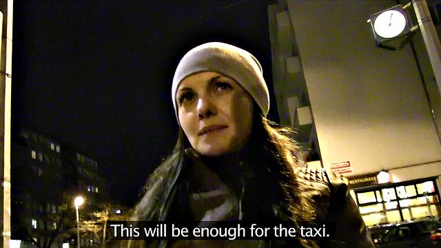 Russian babe loses her job for taxi money and takes a hard pounding in POV