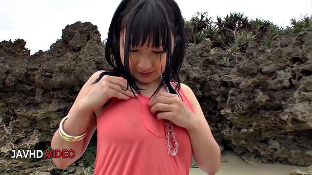 Kinky JAV Star Megumi Haruka Gives Outdoor Japanese Blowjob Fuck Fest