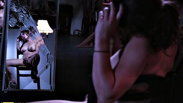 Watch this hairypussy babe get off solo and pleasure her wet cunt till orgasm