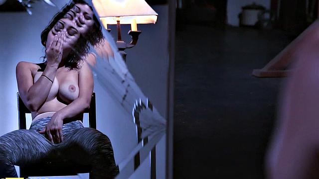 Watch this hairypussy babe get off solo and pleasure her wet cunt till orgasm