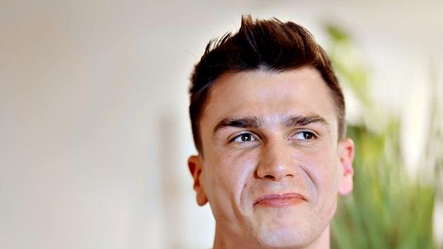 Amateur athletic jock wanking solo at home