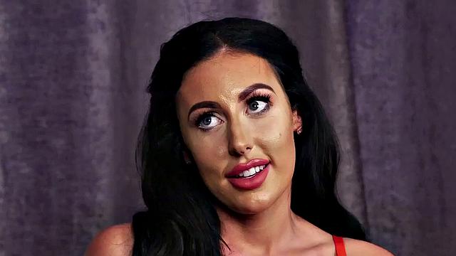 Cumming wanker teased by British femdom voyeur babes