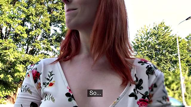 Dirty American Redhead Beauty