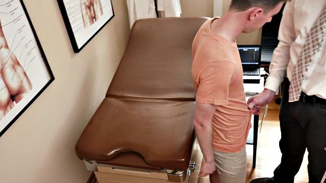 Tiny twink barebacked at the doctor's infirmary