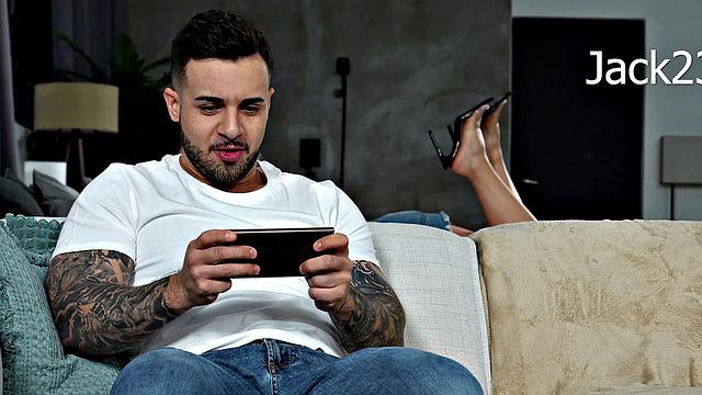 GIRLSRIMMING - Big ass blonde Chloe rimming and all fucking action