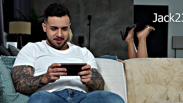 GIRLSRIMMING - Big ass blonde Chloe rimming and all fucking action