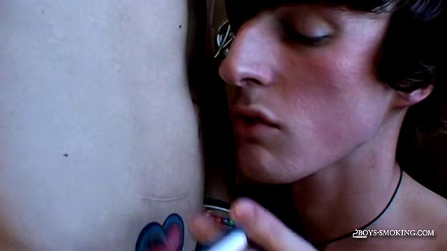 Smoking, Getting Sucked, and Dildo Play!