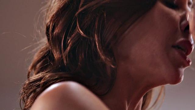 Lez BFFs enjoy rimming and pussy licking on table