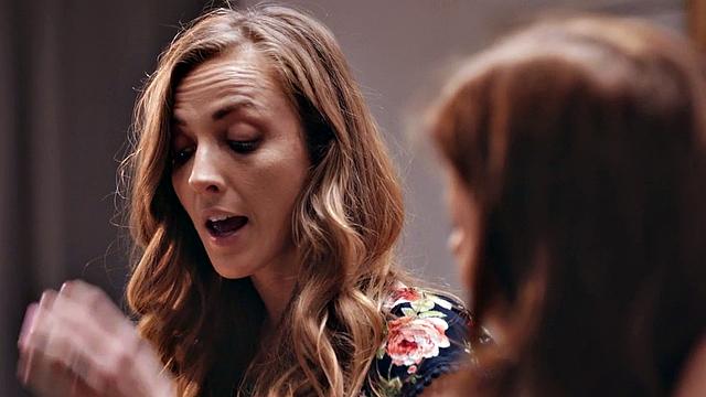 Lez BFFs enjoy rimming and pussy licking on table