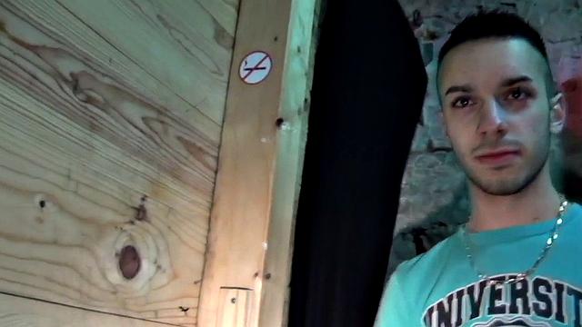 Amateur sling bottom with sneaker fetish gets fucked