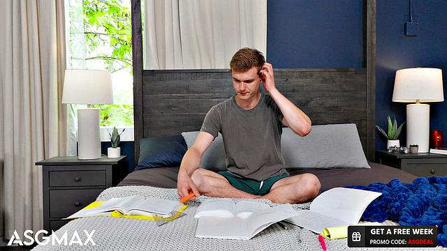 College Hunk Destressed By Stepbro's Cock - Nico Coopa, Mick Marlo - NextDoorTaboo