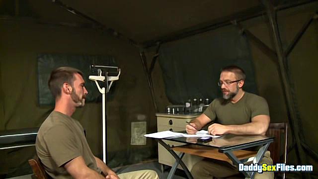 Getting Drilled By Military Men - Dirk Caber, Joe Parker