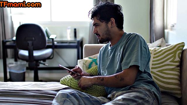 рыжая зрелая с большими сиськами трахается раком