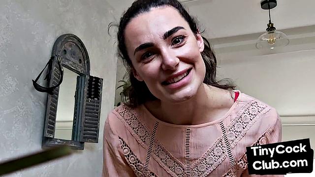 Real amateur brit laughing at incel