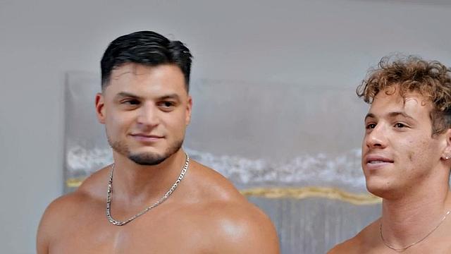 Nympho jock fucks perverted in tight anal hole