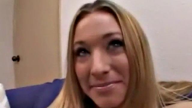 горячая блондинка кайла мари получает жёсткий трах в чулках