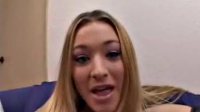 Horny blonde Kayla Marie gets pounded