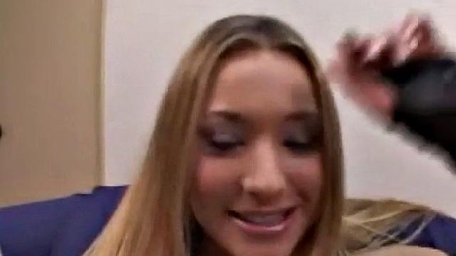 Horny blonde Kayla Marie gets pounded