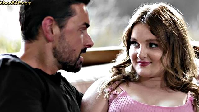 Big booty babe deepthroating lover