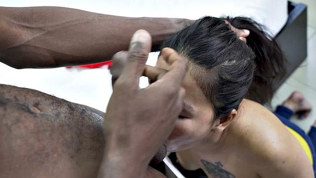 Interracial Doggystyle Fuck