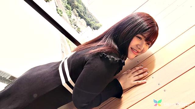 Madoka Watanabe is a student looking for some fun today at Tenshigao