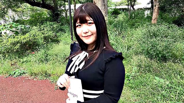 Madoka Watanabe is a student looking for some fun today at Tenshigao