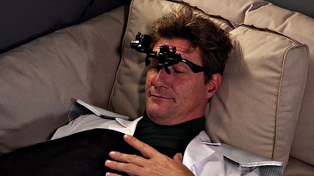 Tyten's bald pussy gets licked and fucked in reverse cowgirl standing doggystyle