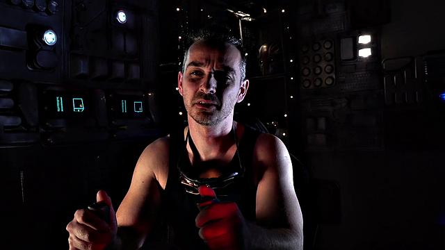 Tyten's bald pussy gets licked and fucked in reverse cowgirl standing doggystyle