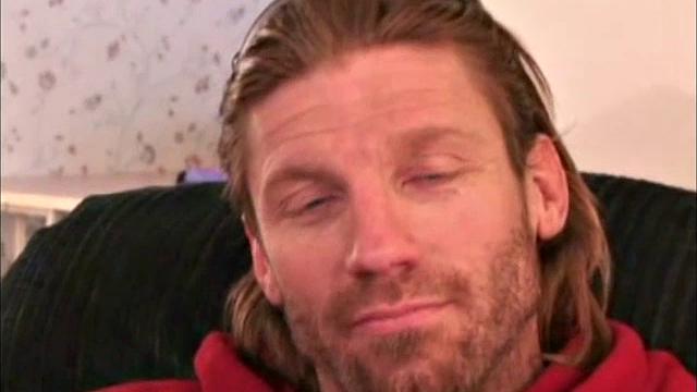 Scott is a gorgeous man, with a well built body. Accept for those tattoos, he's worthy of a Calvin Klein mdeling position. But there is something not right with him. It took four meetings to get these two sessions on video.