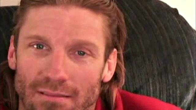 Scott is a gorgeous man, with a well built body. Accept for those tattoos, he's worthy of a Calvin Klein mdeling position. But there is something not right with him. It took four meetings to get these two sessions on video.