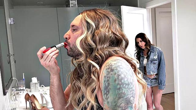 Young Big Tits Teen Charly Summer Finds Stepdad's Taboo Fetish And Fucks Him