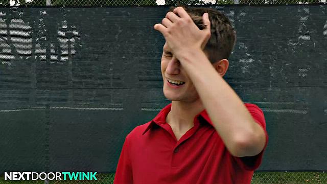 Twink Tennis Player Dicked Down By Jock Rival - Trevor Harris, Cameron Neuton - NextDoorTwink