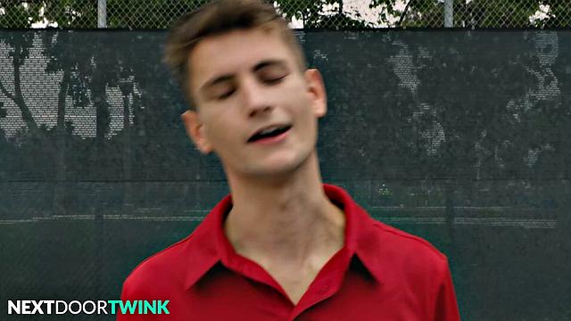Twink Tennis Player Dicked Down By Jock Rival - Trevor Harris, Cameron Neuton - NextDoorTwink