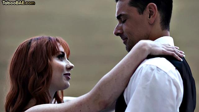 Stunning redhead doggyfucked by BF