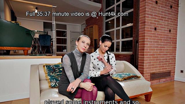 HUNT4K. In the Hands of La Pianiste, Cock Seems Bigger