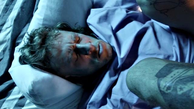 Tattooed jock barebacked by doctor after exam