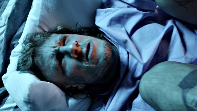 Tattooed jock barebacked by doctor after exam