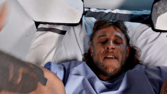 Tattooed jock barebacked by doctor after exam