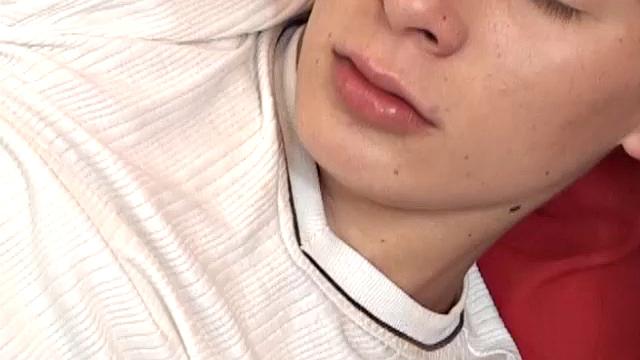 Skinny twink Mario has a big uncut dick that is demanding some attention. As the Latin boy's clothes strip off, his cock starts growing. Naked and rock hard, Mario grabs a big dildo and works it into his ass.