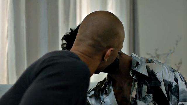 Ethnic Black bottom plowed by his BF in home anal sex