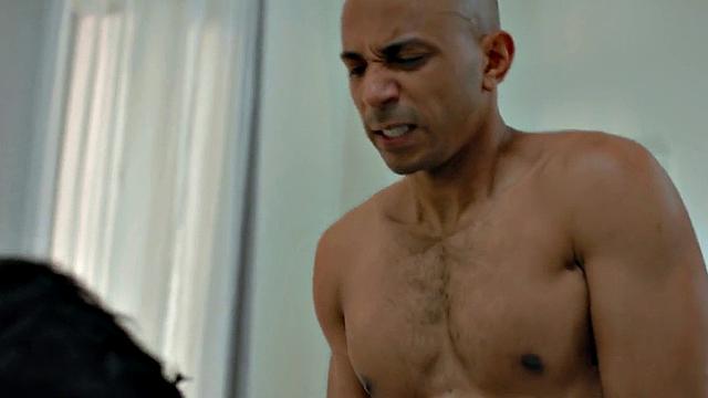 Ethnic Black bottom plowed by his BF in home anal sex