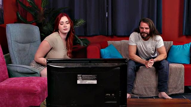 CFNM femdom British ladies suck and jerk in group